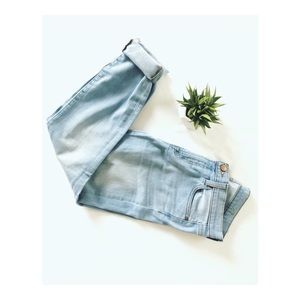 • J. Crew Toothpick Light-Wash Jeans •